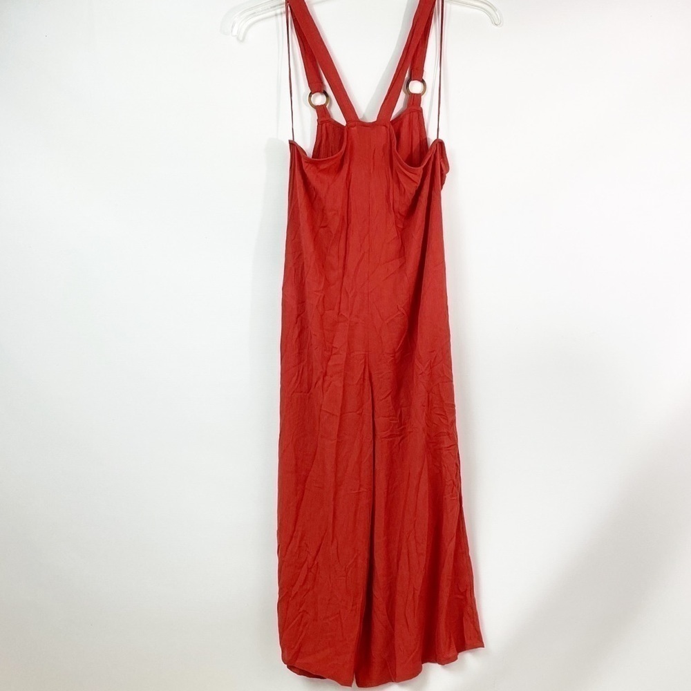 𝅺TOPSHOP Cropped Sleeveless Jumpsuit Romper size 4